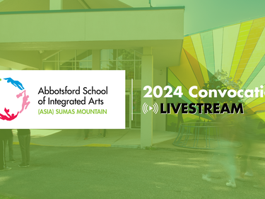 ASIA Sumas Mountain exterior with school logo overlay